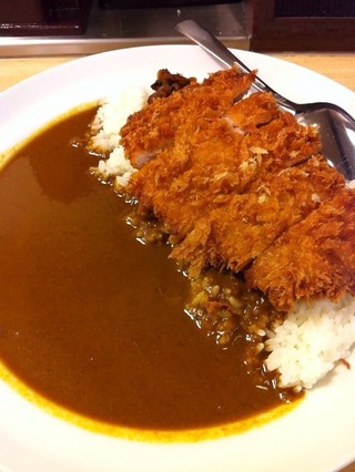 ロースかつカレー