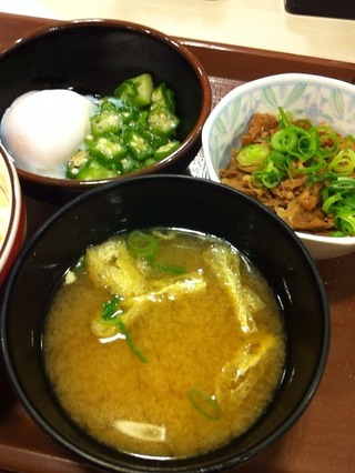 まぜのっけごはん朝食