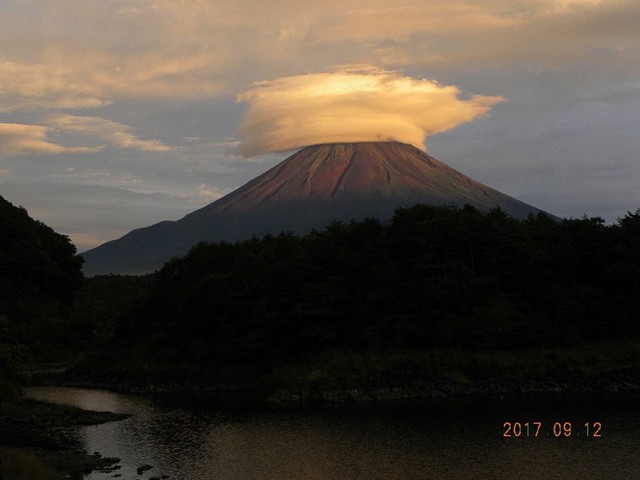 170913-2fuji12日の日暮れ