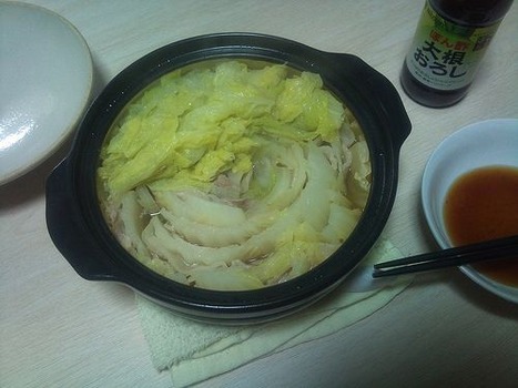 白菜と豚バラを鍋にぶち込んでみりんで煮込んだら甘すぎて吐いた