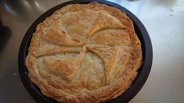 アップルパイ焼いた(※画像あり)