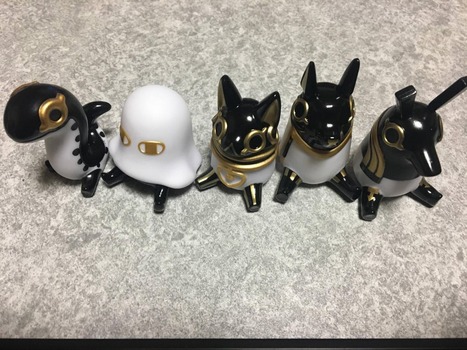 【かわいい】エジプト神ガチャガチャあったので買ってきた(※画像あり)