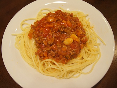 ミートソーススパゲッティ