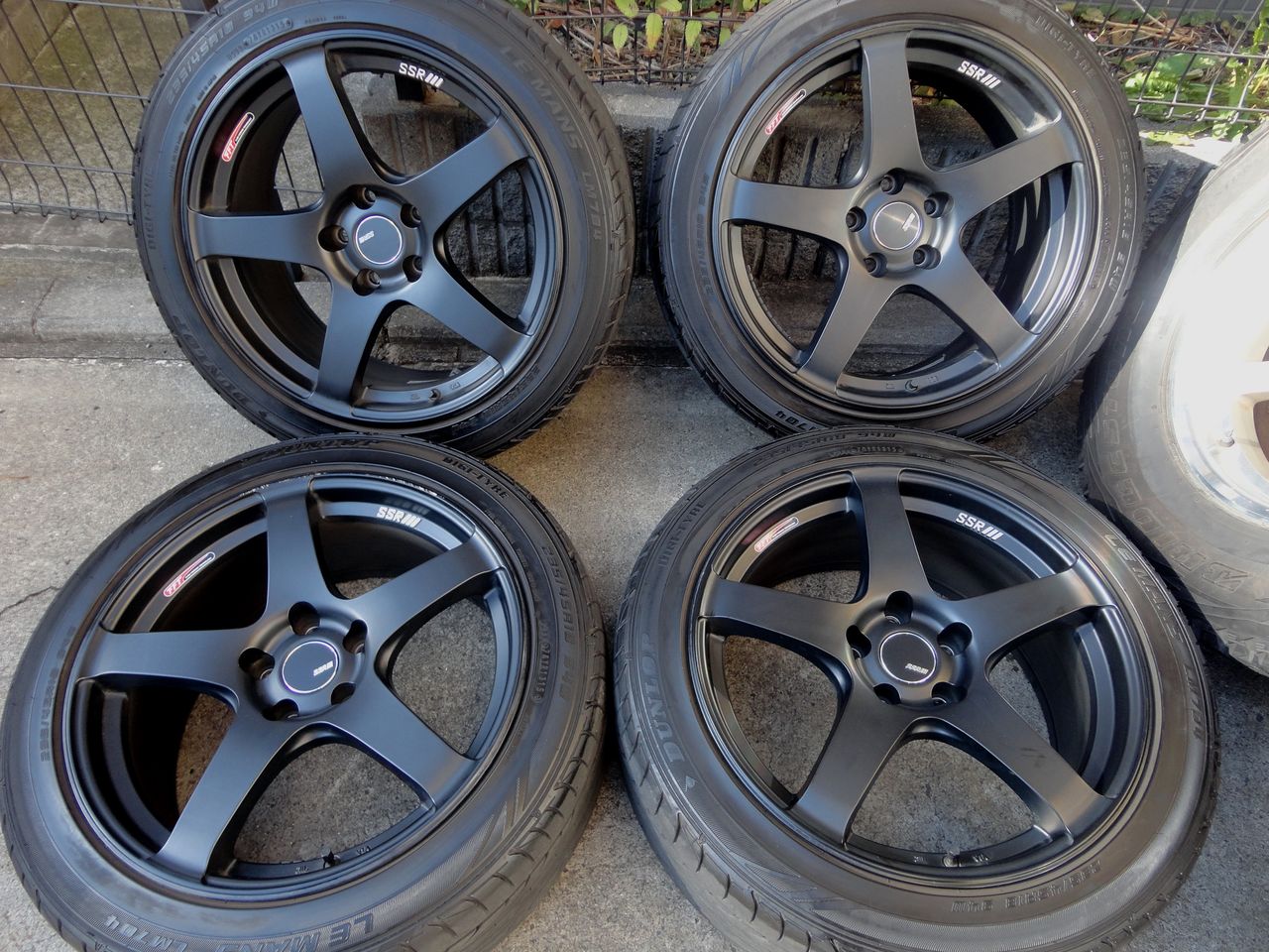 205/55r16 pcd100 yokohama,5スポークホイール付き にいがたリサイクル 