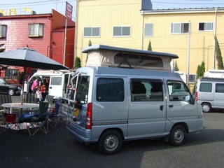 キャンプ風景