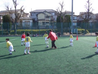 レッスン中