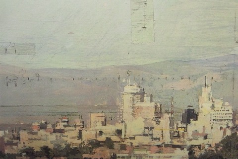 アントニオ・ロペス・ガルシア/バリェーカスの消防署の塔から見たマドリード パズル アントニオ・ロペス・ガルシア : 藤井忠行公式blog～リアリズム絵画的