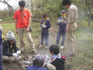 20091108やきいも体力測定 (3)