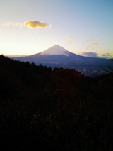 富士山。