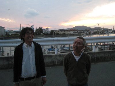 カメラマンの幸田さんと監督の今瀬さん