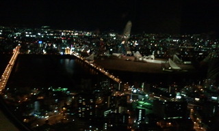 39階　大阪の夜景を一望