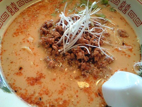 好みな担々麺