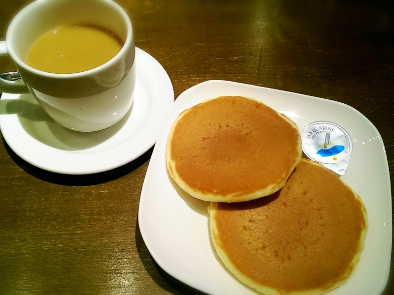 堺筋本町 シンプルホットケーキたまに無性に食べたくなる Dining Cafe Garden やすみの朝はモーニング食べよし 近畿圏内カフェモーニング食べまくりブログ