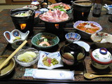 大湯温泉 岡部荘の料理