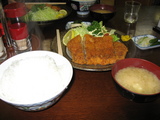 とんかつ定食大盛り
