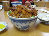 ぶた丼梅大盛り