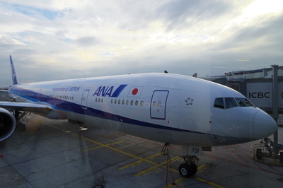 スイス旅行記 全日空 フランクフルト羽田IMGP3991
