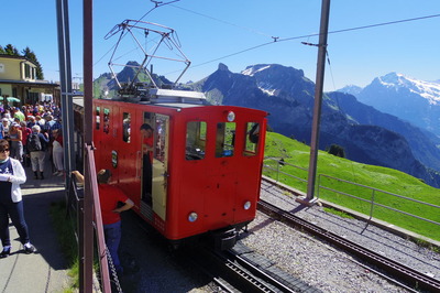 スイス旅行記 シーニゲプラッテ SPB登山鉄道IMGP2959