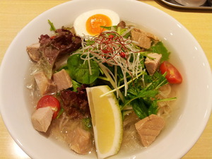 五稜郭 荻窪 冷やし塩ラーメン20160609_114359