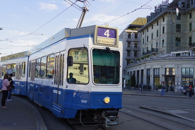 スイス旅行記 チューリッヒ トラムIMGP3807