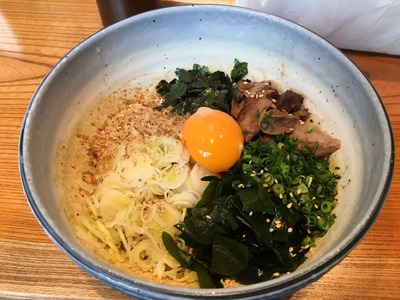 すし屋のラーメン 吉祥 京成船橋 まぜそばIMG_1709
