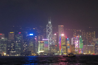 香港 シンフォニーオブライツ 夜景IMGP4101