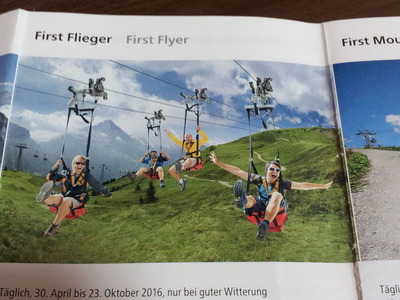 スイス旅行記 フィルスト フィルストフライヤー20160721_190526