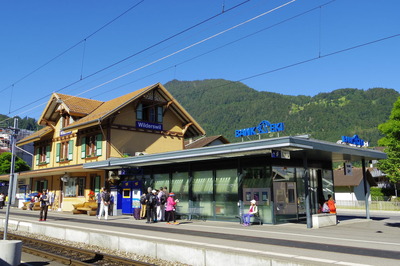 スイス旅行記 BOB登山鉄道 ヴィルダースヴィルIMGP2943