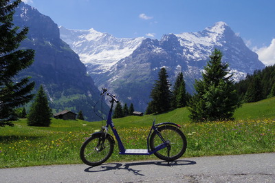 スイス旅行記 フィルスト トロッティバイクIMGP3211
