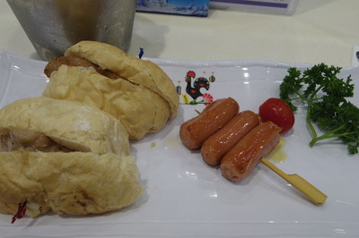 澳門茶餐廳 尖沙咀 マカオ ポークチョップバーガーIMGP4150