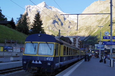 スイス グリンデルワルト 旅行記 BOB登山鉄道IMGP2874