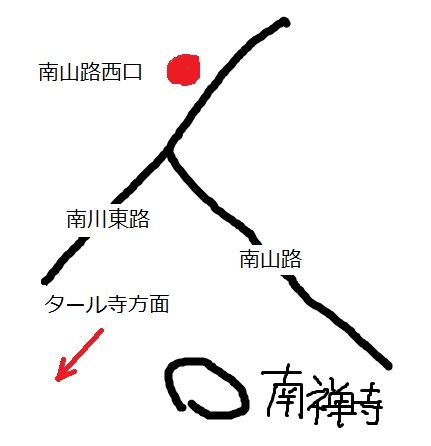 タール寺地図