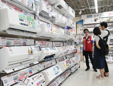 エアコン設定温度