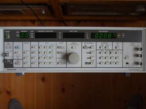 PanasonicオーディオアナライザVP-7723Bの動作確認 : いい音楽をいい音で