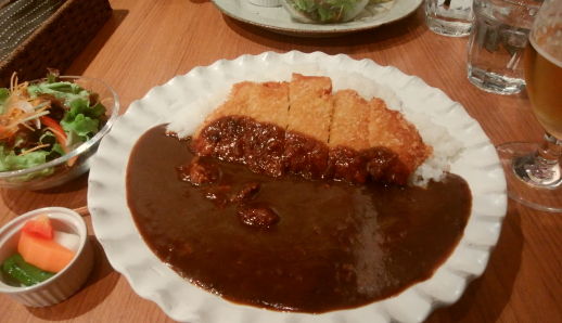 ヤマトポークのカツカレー