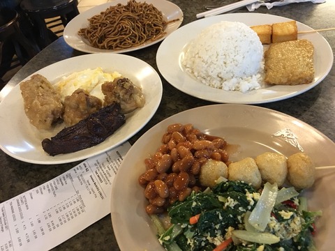コタキナバルのマレーシア料理