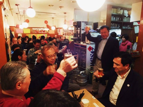 台湾研究フォーラム忘年会23年3