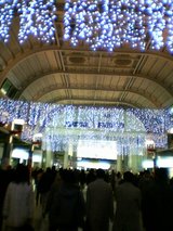 品川駅のイルミネーション