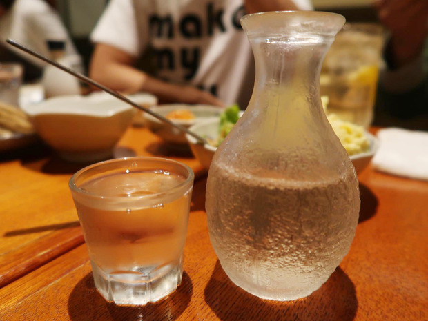 日本酒を…