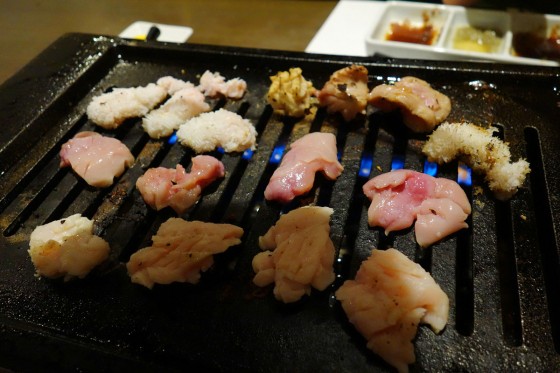 一気に焼きます!