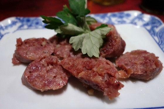 山羊ソーセージ(900円)
