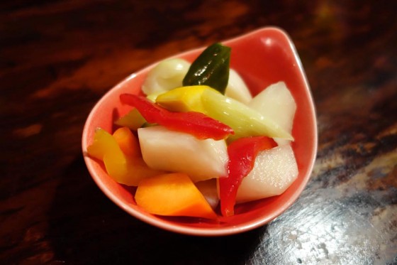 自家製ピクルス(300円)