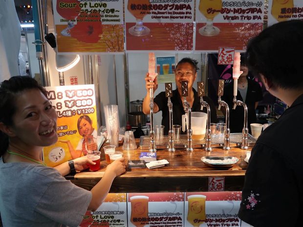 けやきひろば ビール祭り ブース6