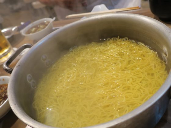 〆の麺