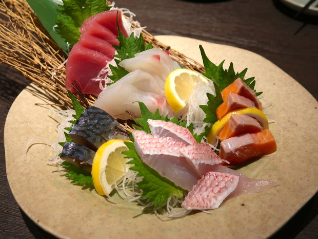 鮮魚5点盛(1,000円)