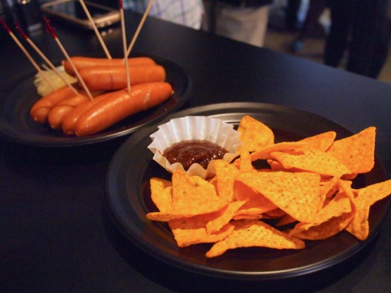 チーズトルティーヤのBBQソース