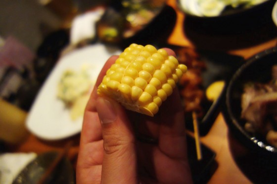 生で食べるとうきび