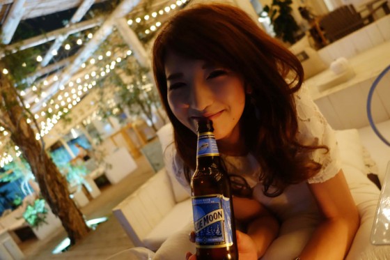ブルームーンと美人