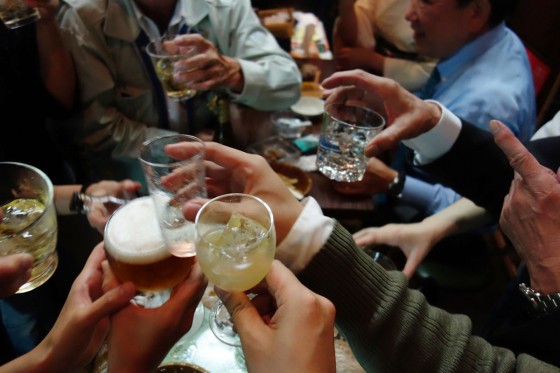 みんなで乾杯!