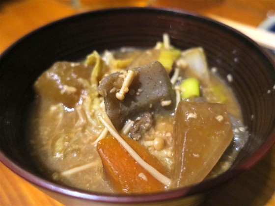 やさしい味噌味